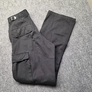 John Galt Brandy Melville Black Utility Cargo Pants Adjustable Waist Womens
